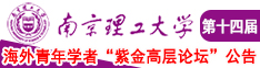 操一个大雷美女的逼南京理工大学第十四届海外青年学者紫金论坛诚邀海内外英才！